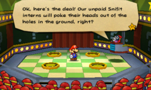 World 3-10: Stump Glade — Paper Mario: Sticker Star walkthrough screenshot