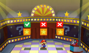 World 3-10: Stump Glade — Paper Mario: Sticker Star walkthrough screenshot