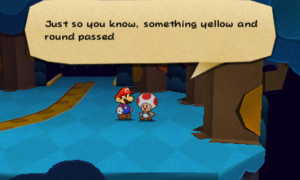 World 3-11: Holey Thicket — Paper Mario: Sticker Star walkthrough screenshot