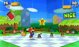 World 1-1: Warm Fuzzy Plains — Paper Mario: Sticker Star walkthrough screenshot