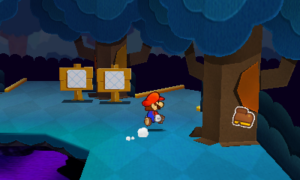 World 3-11: Holey Thicket — Paper Mario: Sticker Star walkthrough screenshot