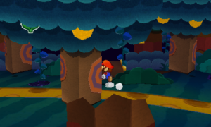 World 3-11: Holey Thicket — Paper Mario: Sticker Star walkthrough screenshot