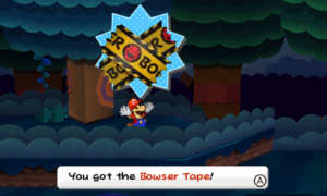 World 3-11: Holey Thicket — Paper Mario: Sticker Star walkthrough screenshot