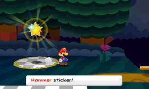 World 3-11: Holey Thicket — Paper Mario: Sticker Star walkthrough screenshot