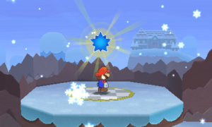 World 4-2: Ice Flow — Paper Mario: Sticker Star walkthrough screenshot