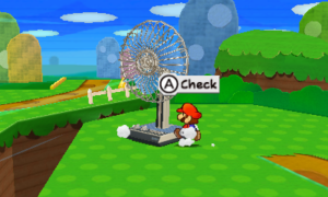 World 1-2: Bouquet Gardens — Paper Mario: Sticker Star walkthrough screenshot
