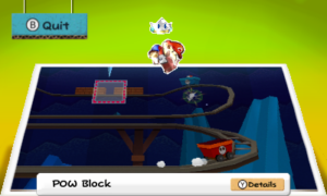 World 4-6: Bowser's Snow Fort — Paper Mario: Sticker Star walkthrough screenshot