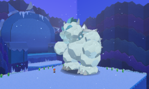 World 4-6: Bowser's Snow Fort — Paper Mario: Sticker Star walkthrough screenshot