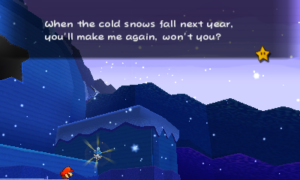 World 4-6: Bowser's Snow Fort — Paper Mario: Sticker Star walkthrough screenshot