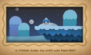 World 4-6: Bowser's Snow Fort — Paper Mario: Sticker Star walkthrough screenshot