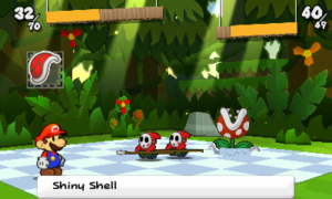 World 5-1: Shy Guy Jungle — Paper Mario: Sticker Star walkthrough screenshot