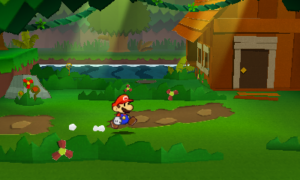 World 5-2: Jungle Rapids — Paper Mario: Sticker Star walkthrough screenshot
