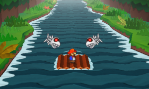 World 5-2: Jungle Rapids — Paper Mario: Sticker Star walkthrough screenshot