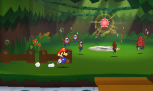 World 5-2: Jungle Rapids — Paper Mario: Sticker Star walkthrough screenshot