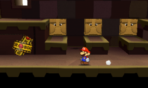 World 5-4: Chomp Ruins — Paper Mario: Sticker Star walkthrough screenshot