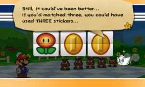 World 1-2: Bouquet Gardens — Paper Mario: Sticker Star walkthrough screenshot
