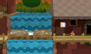 World 5-4: Chomp Ruins — Paper Mario: Sticker Star walkthrough screenshot