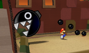 World 5-4: Chomp Ruins — Paper Mario: Sticker Star walkthrough screenshot