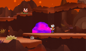World 5-5: Rugged Road — Paper Mario: Sticker Star walkthrough screenshot