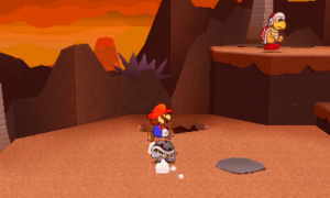 World 5-5: Rugged Road — Paper Mario: Sticker Star walkthrough screenshot