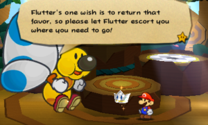World 6-1: Gate Cliff — Paper Mario: Sticker Star walkthrough screenshot
