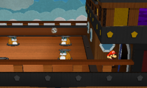 World 6-2: Bowser Jr.'s Flotilla — Paper Mario: Sticker Star walkthrough screenshot