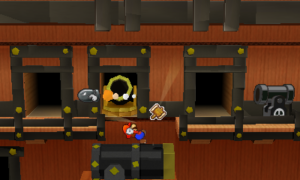 World 6-2: Bowser Jr.'s Flotilla — Paper Mario: Sticker Star walkthrough screenshot