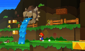 World 1-3: Water's Edge Way — Paper Mario: Sticker Star walkthrough screenshot
