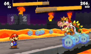 World 6-3: Bowser's Sky Castle — Paper Mario: Sticker Star walkthrough screenshot