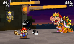 World 6-3: Bowser's Sky Castle — Paper Mario: Sticker Star walkthrough screenshot