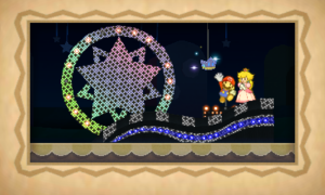 World 6-3: Bowser's Sky Castle — Paper Mario: Sticker Star walkthrough screenshot