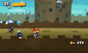 World 1-6: Goomba Fortress — Paper Mario: Sticker Star walkthrough screenshot