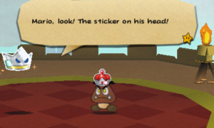 World 1-6: Goomba Fortress — Paper Mario: Sticker Star walkthrough screenshot