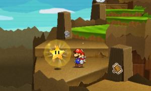 World 1-5: Whammino Mountain — Paper Mario: Sticker Star walkthrough screenshot