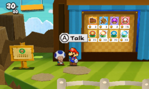 World 1-5: Whammino Mountain — Paper Mario: Sticker Star walkthrough screenshot