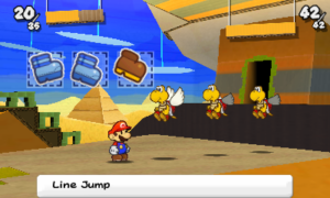 World 2-2: Yoshi Sphinx — Paper Mario: Sticker Star walkthrough screenshot