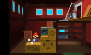 World 2-4: Damp Oasis — Paper Mario: Sticker Star walkthrough screenshot