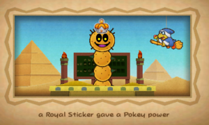 World 2-5: Drybake Stadium — Paper Mario: Sticker Star walkthrough screenshot