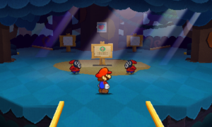 World 3-2: The Bafflewood — Paper Mario: Sticker Star walkthrough screenshot