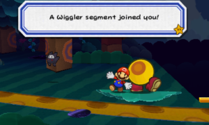 World 3-4: Strike Lake — Paper Mario: Sticker Star walkthrough screenshot