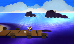 World 3-12: Whitecap Beach — Paper Mario: Sticker Star walkthrough screenshot