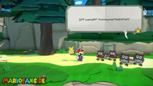 Toad Town — Paper Mario: The Origami King walkthrough screenshot