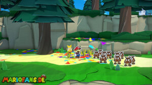 Toad Town — Paper Mario: The Origami King walkthrough screenshot