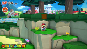 Toad Town — Paper Mario: The Origami King walkthrough screenshot