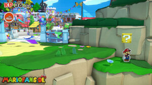 Toad Town — Paper Mario: The Origami King walkthrough screenshot