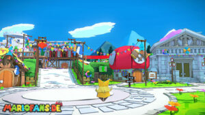 Toad Town — Paper Mario: The Origami King walkthrough screenshot