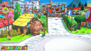 Toad Town — Paper Mario: The Origami King walkthrough screenshot