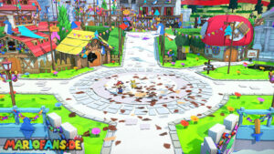Toad Town — Paper Mario: The Origami King walkthrough screenshot