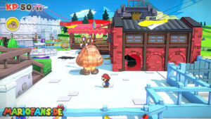Toad Town — Paper Mario: The Origami King walkthrough screenshot