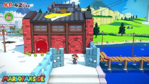 Toad Town — Paper Mario: The Origami King walkthrough screenshot